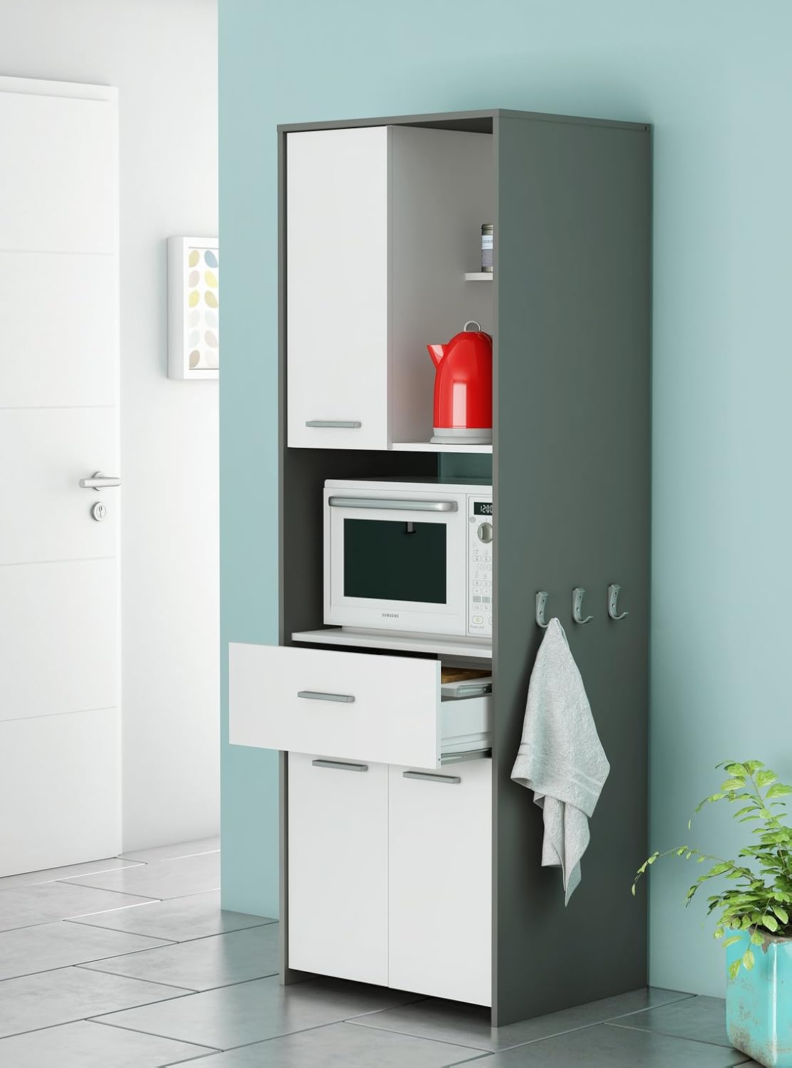 Mueble para microondas y cafetera Las cafeteras más completas del