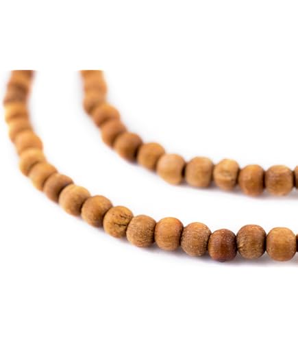 Cuentas Redondas De Madera Natural, Espaciador De Madera, Cuentas Sueltas Para Joyas, Accesorios Para El Cabello, Guirnalda Para Hacer Atrapasueños, Suministros De Manualidades (1.76 Pulgadas, 10