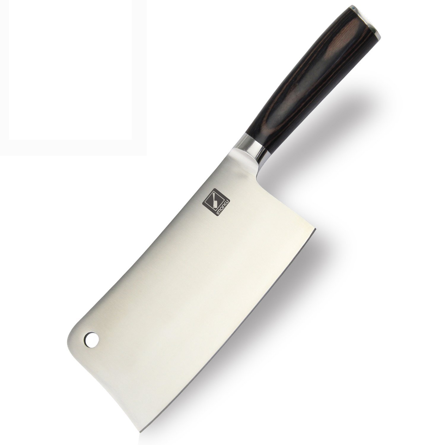 Imarku 7Inch StainlessSteel ChopperCleaverButcher Knife
