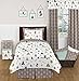 Sweet Jojo Designs Outdoor Adventure Collection Nature Fox Bear Animals Boys Window Valance