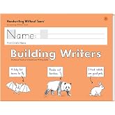 Learning Without Tears Building Writers A Workbook, Writing Skills, K+ | Practice narrative, information &amp; opinion writing for ages 5+, build writing skills, fluency; for homeschool, tutor, OT