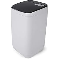 Washing Machine Full-Automatic Portable Washer and Spin Dryer 13.5lbs Compact Laundry Washer with 10 programs 8 Water…