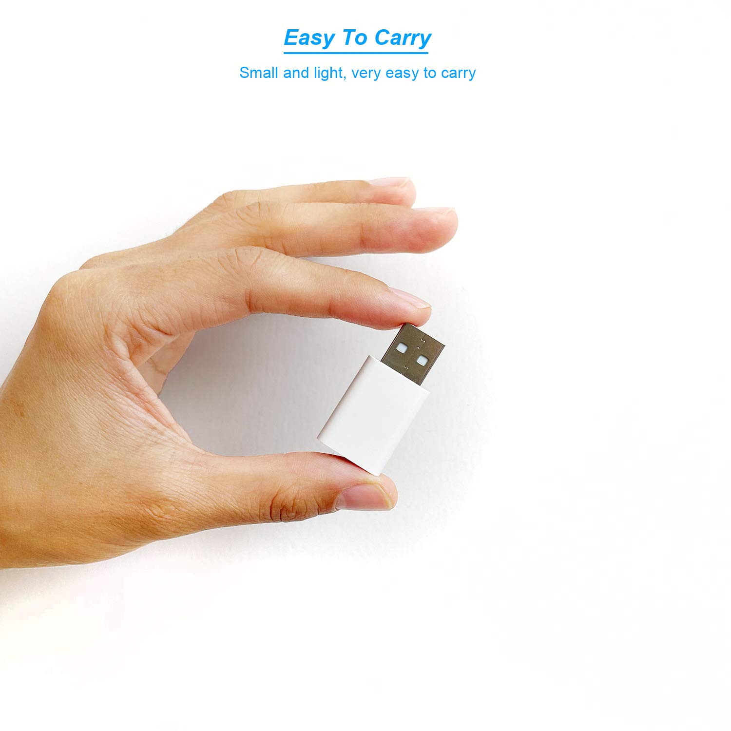 USB to USB C Adapter for iPhone Air 17 [Mfi Certified],USB-C Female to USB Male Charger Converter for Apple MagSafe Watch 10/9/8/7/SE/Ultra,Car,iPhone 16 15 Mini Pro Max,Galaxy,Pixel,CarPlay