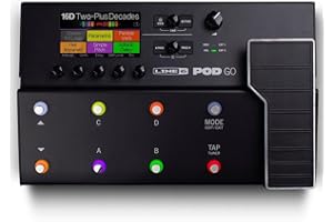Line 6 POD Go Guitar Multi-Effects Pedal, Black