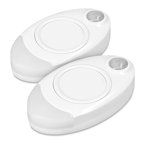 Navaris 2x LED Handtaschenlicht mit Infrarot-Bewegungssensor - Batterien und Zusatzbatterien inkl. - 2er Set Taschenlicht Tas