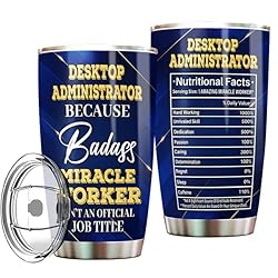 MONIZILUCKY Desktop Administrator Tumbler Stainless