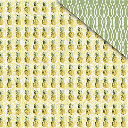 FabScraps TRO Pattrn-Jungle Mist DS Paper, Acrylic, Multicolour, 30.81x31.75x0.1 cm