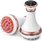 Lymphatic Drainage Massager &amp; Anti-Cellulite Massage Tool, Arctic White | 6 Levels, with Gentle Warming &amp; Vibration, Supports Smoother Skin, Body Sculpting Device for Arms, Legs &amp; Stomach