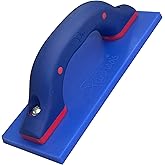 TruBlue Urethane Grout Float for Tile, 3-1/2"x 9" | Soft and Flexible Tile Grout Float Tool with Comfort Grip Handle