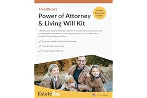 Healthcare Power of Attorney & Living Will Kit: Prepare Your Own Healthcare Power of Attorney & Living Will in Minutes....