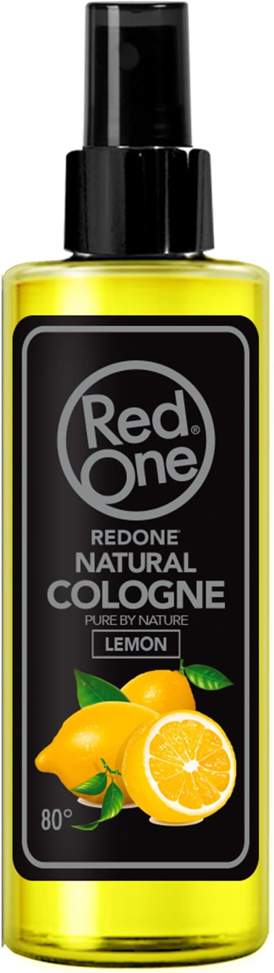 RedOne Natural Barber Lemon Cologne Aftershave Spray 150ml