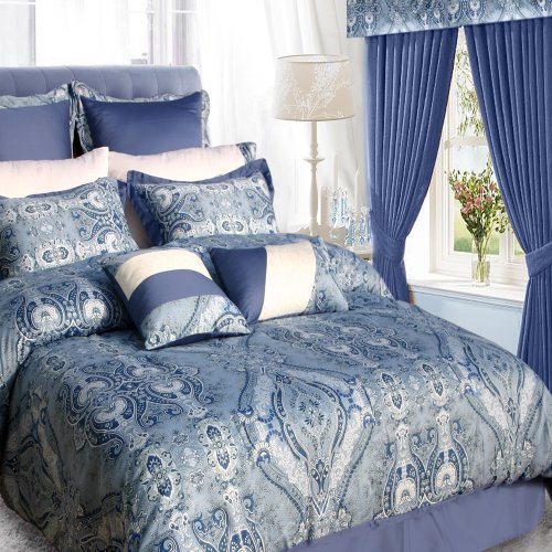 Tribeca Living 12 Piece Bed In A Bag, 100% Cotton Bedding Set Includes Oversize…
