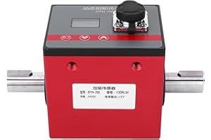 JECTSE Dynamic Sensor,DYN-200 100N.M Power Torsion Speed Rotating Sensor Measuring Instrument, Power Tester for Motor Speed Measurement