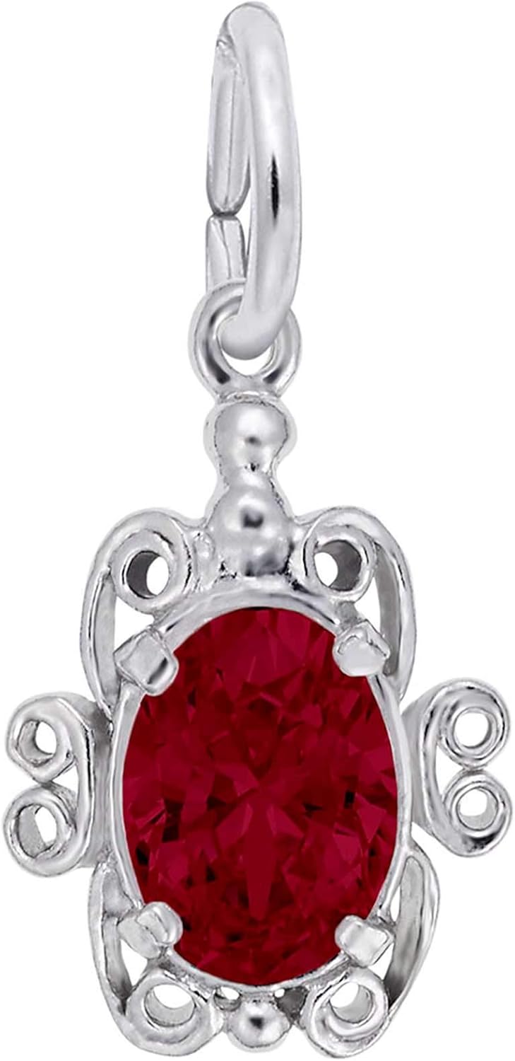 Rembrandt Charms January Charm, Sterling Silver Bead