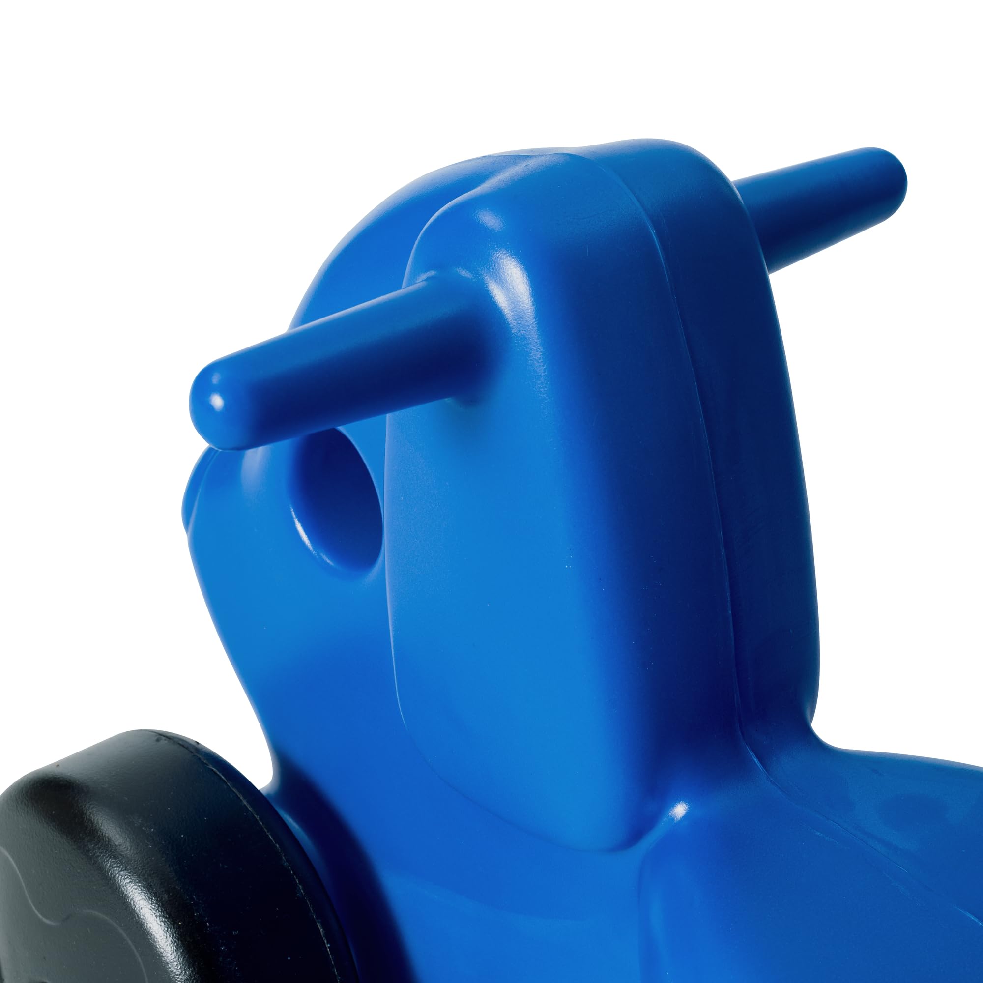CarePlay Puppy Ride-On Toy, 2-in-1 Design with Push Handles, Walker & Ride-On Toys for Toddlers, 1-3 Year Old Boys & Girls, Low Seat, Durable Polyethylene Body, 50 lbs Capacity, Blue