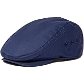 JANGOUL Men Ivy Cap Cotton Twill Newsboy Flat Hat