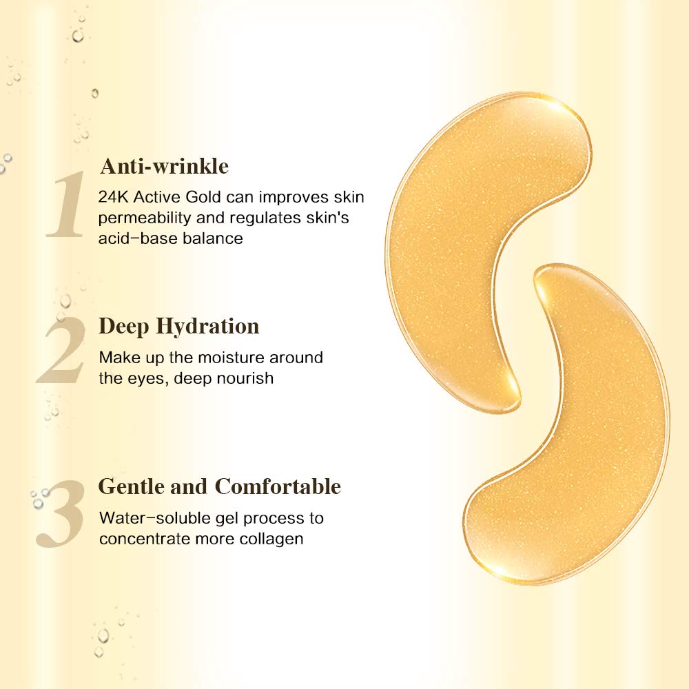 15 Pairs Collagen Eye Mask, Hydrogel Under Eye Patch Skin Care Eye Treatment Mask for Puffy Eyes Dark Circles Corrector Used for Under Eye Bags Anti Aging Mask Gift …