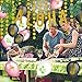 50Pcs 12 Inches Hawaiian Tropical Party Balloons Decoration,Hawaii Bachelorette Wedding Birthday Party Decoration Supplies