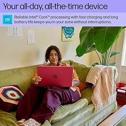 HP Newest 15.6 HD Laptop Computer, Intel Quad-Core