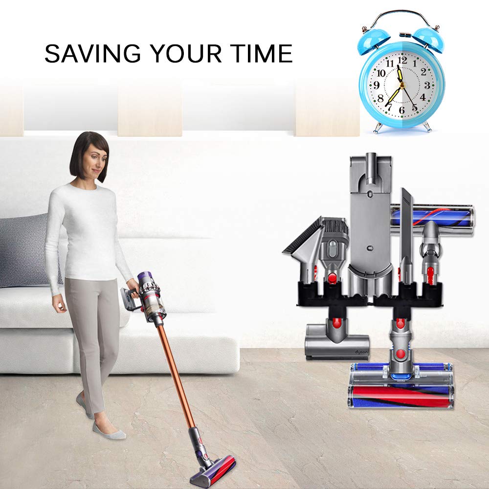 KEEPOW 2 Pack Docks Station Accessory Holders Fit for Dyson V10, V8, V7