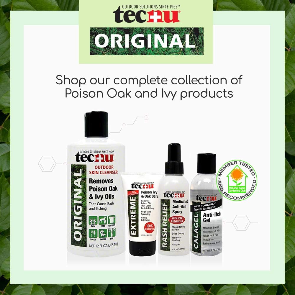 Tec Labs Tecnu Original Poison Oak & Ivy Outdoor Skin Cleanser - First Step in Poison Ivy Treatment, 12 fl oz (pack of 1): Computers & Accessories