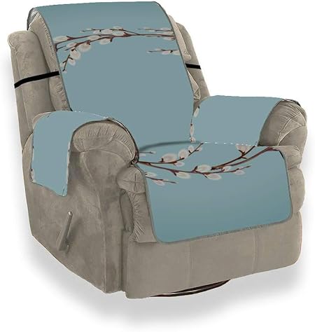 Jnseff Decoración de Corona Blanca Silla de Comedor Funda de sofá Funda