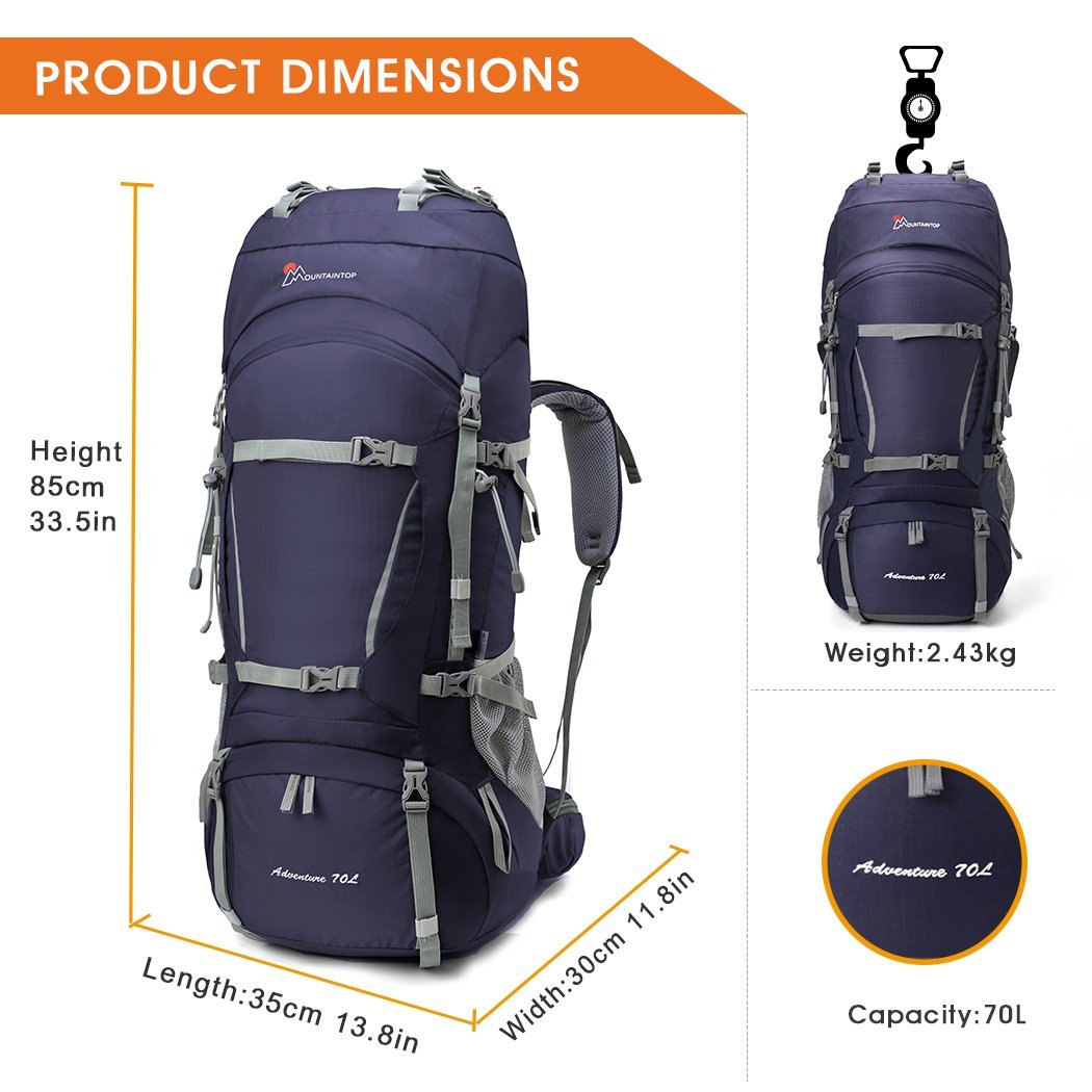 mountaintop 65l backpack