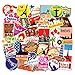 100pcs Travel Map Stickers World Famous Tourism Country Regions Logo Waterproof Tourist Wonders Stickers National Flag Idea for Luggage Skateboard Laptop Luggage Suitcase Book Covers