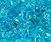 Quarter Inch Caribbean Blue Fire Glass, 10 Pound Bag