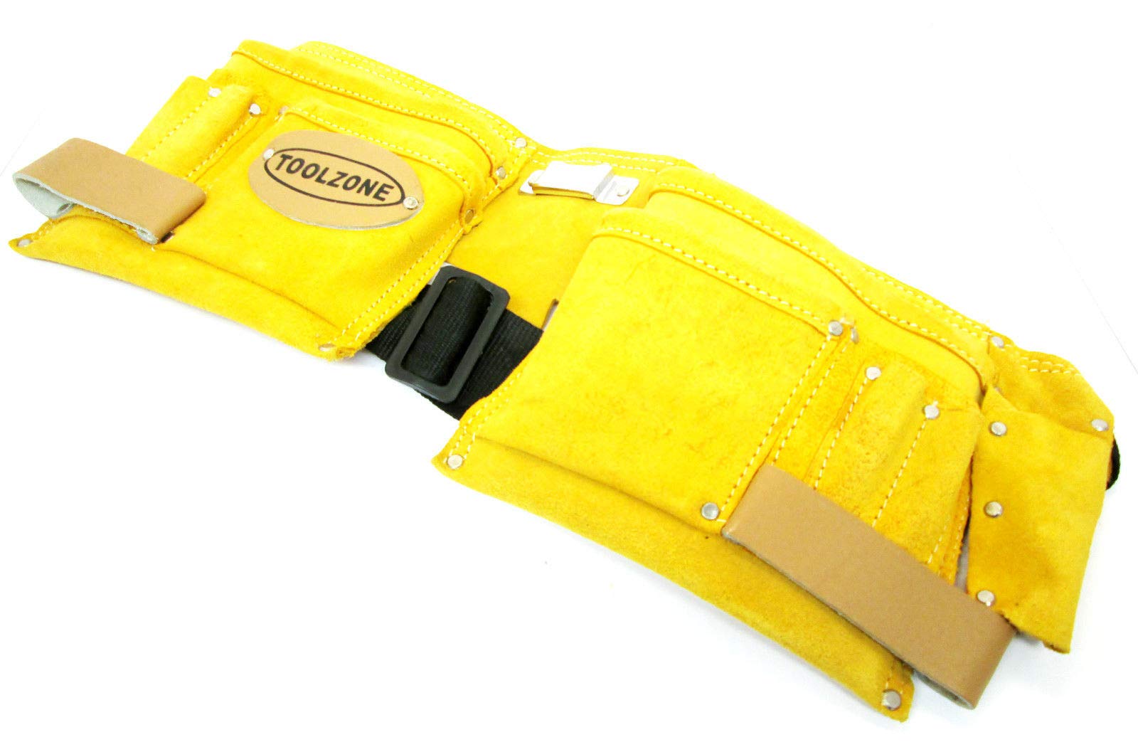 11 Pocket Double Leather Tool Pouch