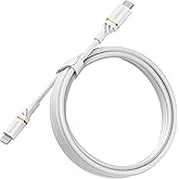 OtterBox Performance Fast Charge Cable Lightning to USB-C 6.6FT - White