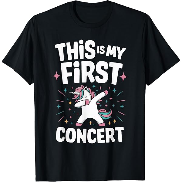 Amazon.com: This is My First Concert T-Shirt : Clothing, Shoes