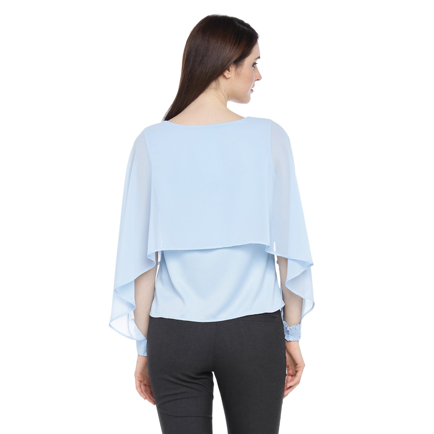 annabelle by pantaloons women's plain regular fit top