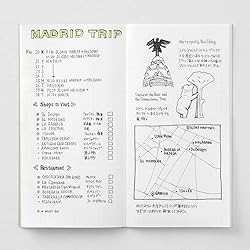 Midori Travelers Note Regular Size Refill - 026 Dot