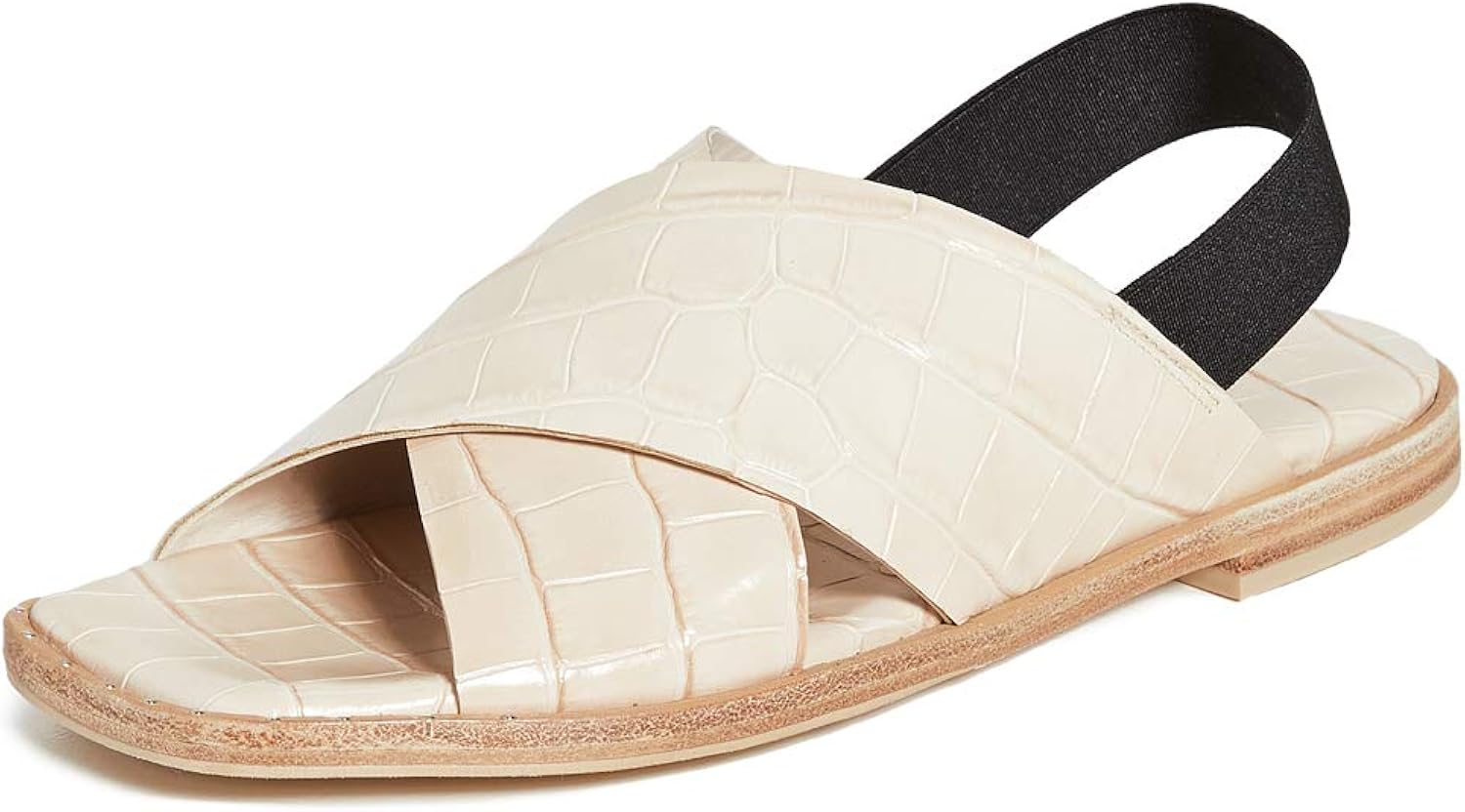 Amazon.com | Freda Salvador Women's Ray Sandals, Sand, Off White, 6.5 Medium US | Platforms & Wedges