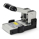 Carl MFG Heavy-Duty Punch, 2-Hole, 6mm, 100 Sheet