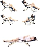 WY8 Garden Chair Sun Lounger Outdoor Folding Reclining Blue view 4