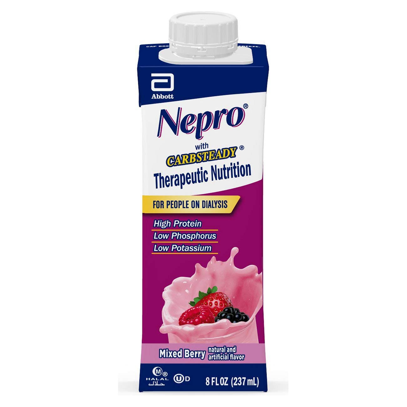 Nepro Nutrition Shake for People on Dialysis, with 19 Grams of Protein