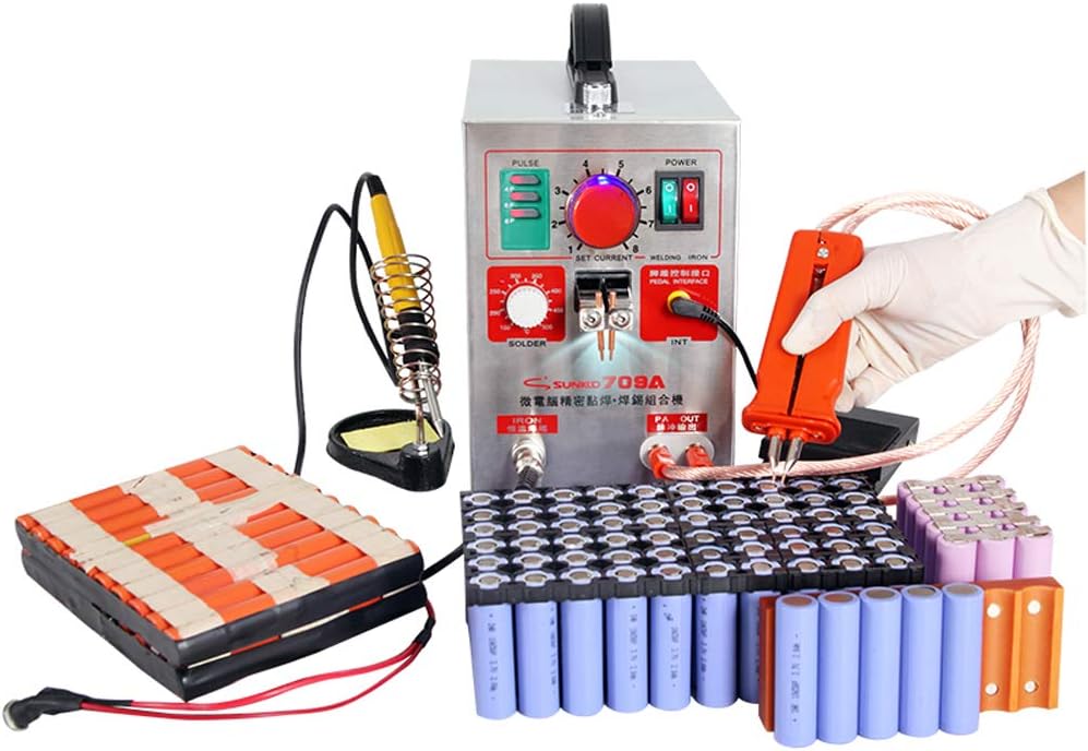 Docooler Multifunctional High Power Lithium Battery Spot Welder Automatic Digital Display Pulse Mobile with Welding Machine Universal Pen Nickel Spot Welding