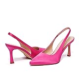 Elisabet Tang Women's Slingback Stiletto Pumps 4