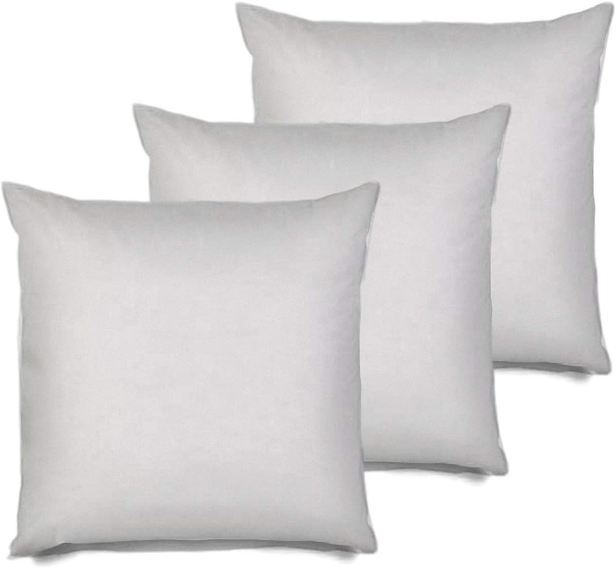MSD 3 Pack Pillow Insert 30X30 Hypoallergenic Square Form