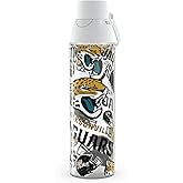 Tervis Venture® Lite Tritan 24oz Venture™ Lite with 2-in-1 VersaLid® | NFL® Jacksonville Jaguars - All Over | Made in America, Leakproof, Double-Wall Vacuum Insulated, Keeps Drinks Cold