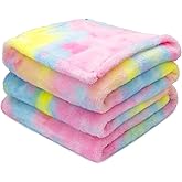 MUGD Soft Blankets Fleece Soft Fuzzy Throw Blanket Kids Warm Throw Blanket for Bed