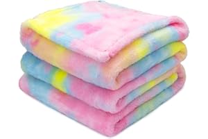 MUGD Soft Blankets Fleece Soft Fuzzy Throw Blanket Kids Warm Throw Blanket for Bed