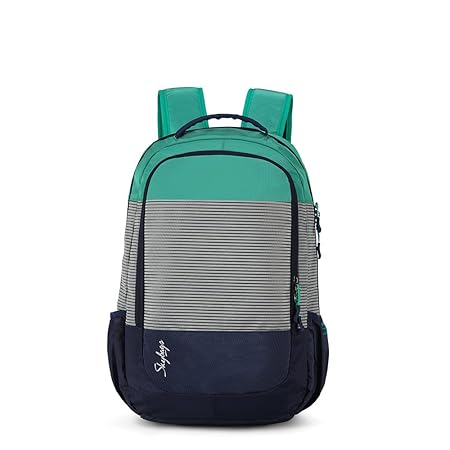 Skybags Zia 47 Ltrs Green Nylon Laptop Backpack (SBZIA01GRN)