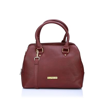 Caprese Marleen Womens Satchel (Maroon)