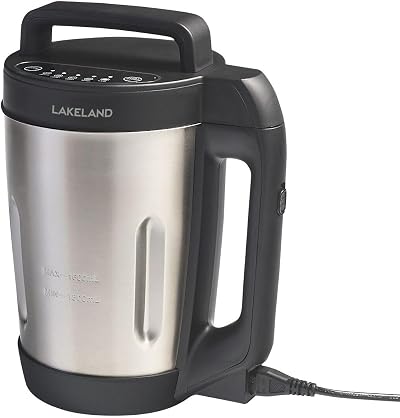 Lakeland Sauté Soup Maker 1.6L - Smooth & Chunky Soup in 30 Minutes