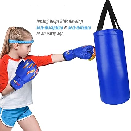 boys boxing bag