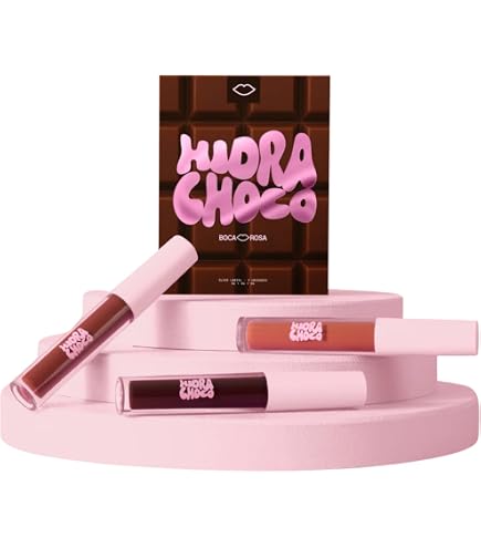 BOCA ROSA KIT HIDRA CHOCO 3UN GLOSS VINILICO | Amazon.com.br