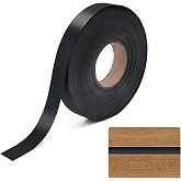 Soekoa Slatwall Inserts Embedded Decorative Wall Plate Gaps 1Volume 130 FT | Slatwall Inserts Black Vinyl Does Not Include Adhesiveto Beautify The Gap Between The Wall